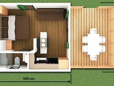 Mobilní dům Premium Exclusive Chalets