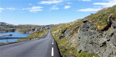 Norské fjordy, hory, vodopády a ledovce - Sognejfellsvegen