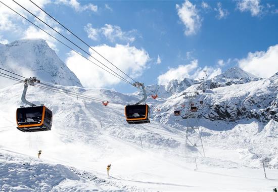 Ledovec Stubai – Turistická ubytovna JHA