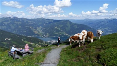 Taurská cyklostezka, Krimmelské vodopády a Grossglocknerstrasse