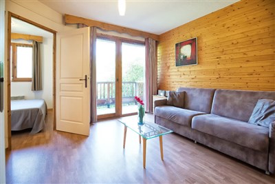 Val Thorens – Orelle – Les 3 Vallées – Le Hameau des Eaux d'Orelle - interiér rezidence - typové foto