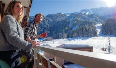 Avoriaz/Les Portes du Soleil – Le Téléphérique - pohled z rezidence