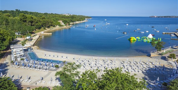 Loučení s mořem na Istrii v resortu Lanterna