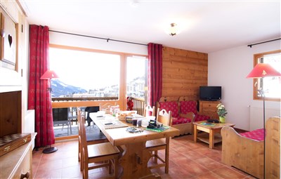 Orcières – Rochebrune Le Vallon - interiér rezidence Rochebrune Le Vallon - typové foto