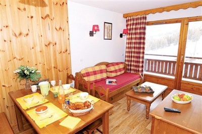 Puy Saint Vincent – Hameau des Ecrins, Chalets PSV - interiér rezidence Dame Blanche