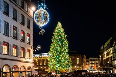 Adventní trhy ve francouzském Štrasburku