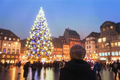 Adventní trhy ve francouzském Štrasburku