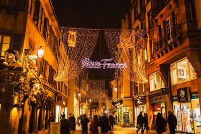 Adventní trhy ve francouzském Štrasburku