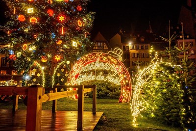 Adventní trhy ve francouzském Štrasburku