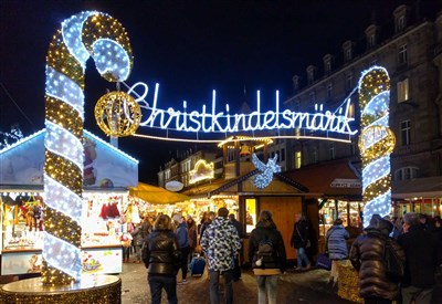Adventní trhy ve francouzském Štrasburku