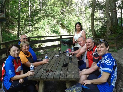 Ennská cyklostezka, Dachstein a Vápencové Alpy