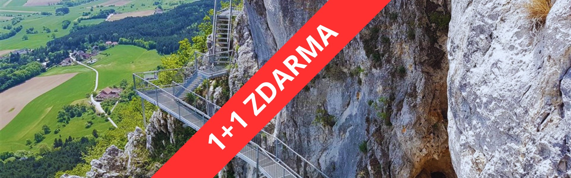 1+1 ZDARMA NA JEDNODENNÍ TURISTIKU