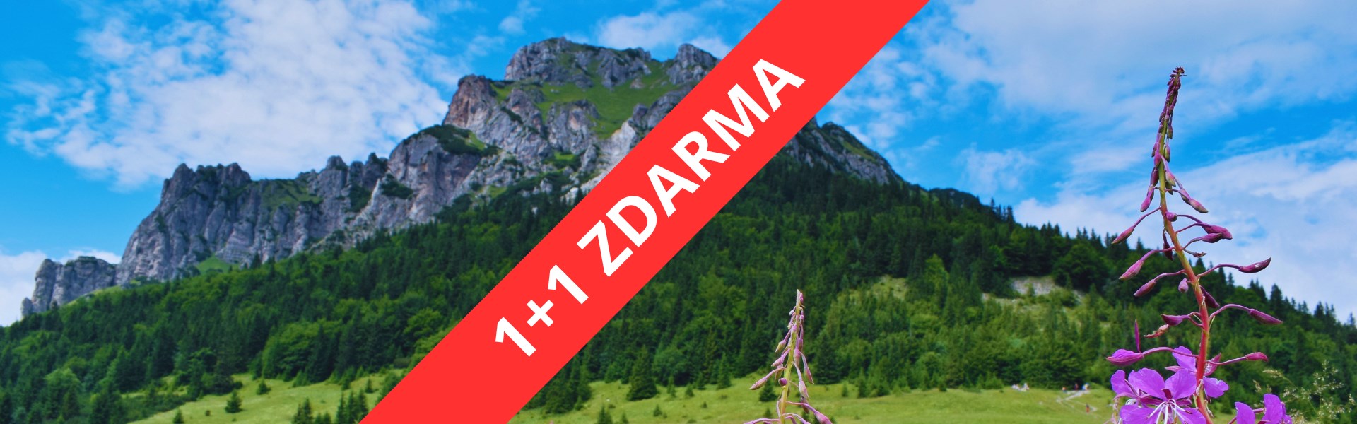 1+1 ZDARMA NA JEDNODENNÍ TURISTIKU