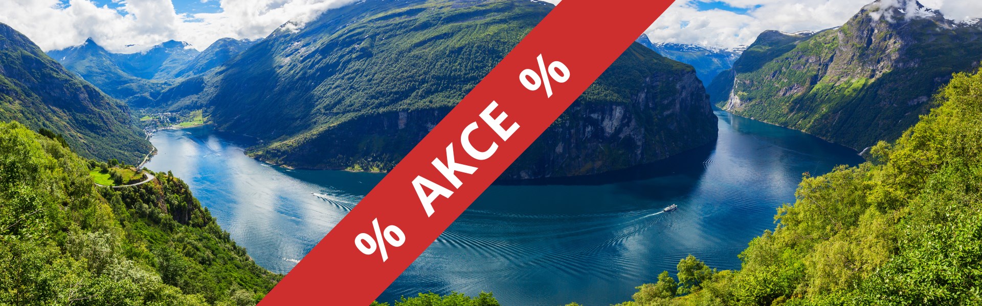 AKCE - NORSKÉ FJORDY