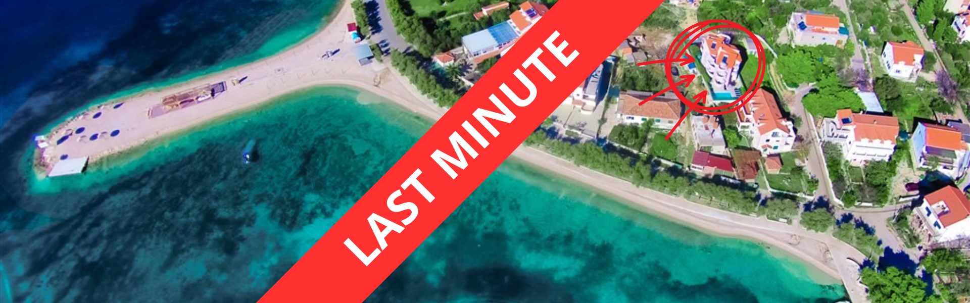LAST MINUTE -  apartmány VODICE