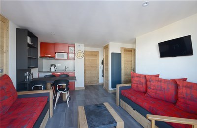 La Plagne – Paradiski – Bellecôte, Backgammon - Rez. Backgammon - interiér