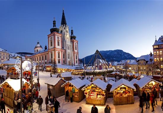 Adventní Mariazell s čertím rejem