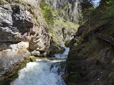 Wasserlochklamm – Divoká soutěska Hochkaru