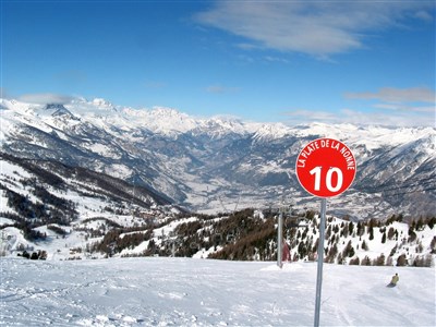 Vars/Risoul – Pra St. Marie - sjezdovky Foret Blanche