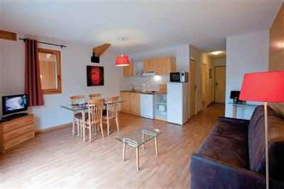 Val Thorens – Orelle – Les 3 Vallées – Le Hameau des Eaux d'Orelle - interiér rezidence - typové foto