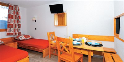 Méribel-Mottaret/Les 3 Vallées – Le Hameau du Mottaret - interiér rezidence Hameau du Mottaret - typové foto